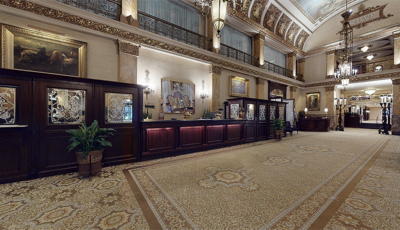 The Pfister Hotel | 424 E Wisconsin Ave Milwaukee WI 53202 3D Model